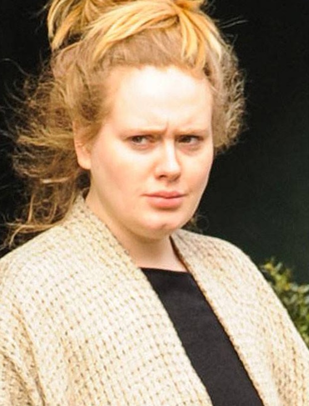 adele عکسی عجیب و غریب از ادل یکی از معروفترین خوانندگان بریتانیایی با چهره بدن آرایش باعث تعجب همه شد.