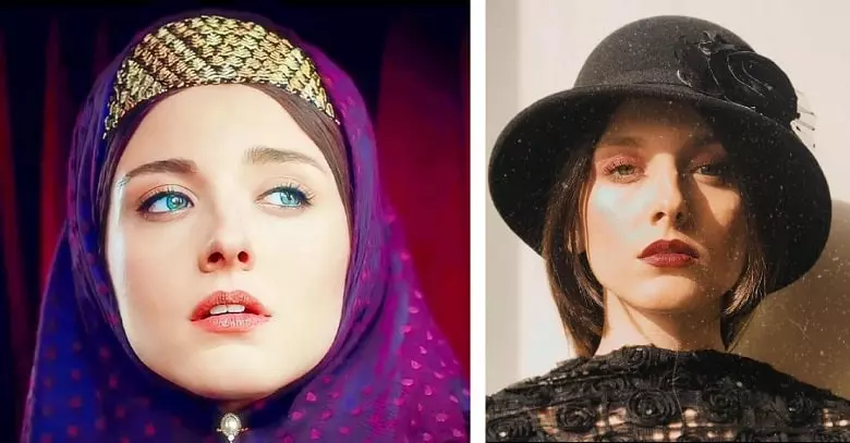 fatemeh-masoudifar28-vaghtesobh-1 عکسی جالب و دیده نشده ازسارای گرجی در حالی منتشر شد که چهره ای بسیار متفاوت دارد.