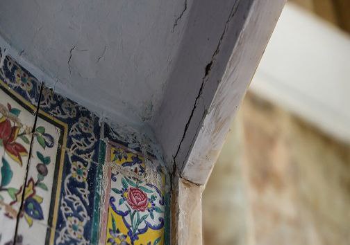 آرامگاه سعدی در آستانه فروریختن!