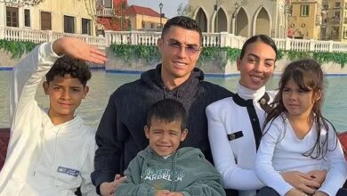 رونالدو بعد از عمل جراحی دخترش خوشحال بنظر میرسد!