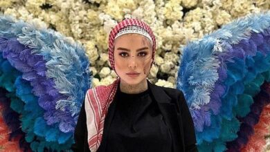 سحر قریشی در رخت خواب هم پست گذاشته بود.