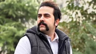چهره متفاوت خواننده گروه پالت در جوانی