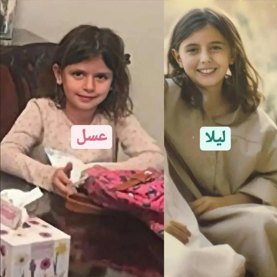 عکسی جنجالی از دختر لیلا حاتمی بازیگر مطرح ایرانی و همسر علی مصفا با شباهتی غیرقابل باور به کودکی مادرش منتشر شد.