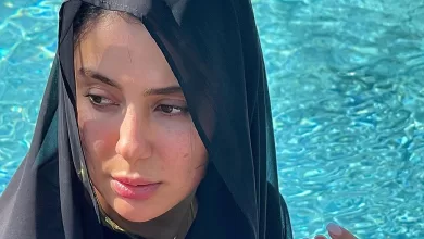 ژست‌ عجیب و غریب خانم بازیگرِ «بچه مهندس»