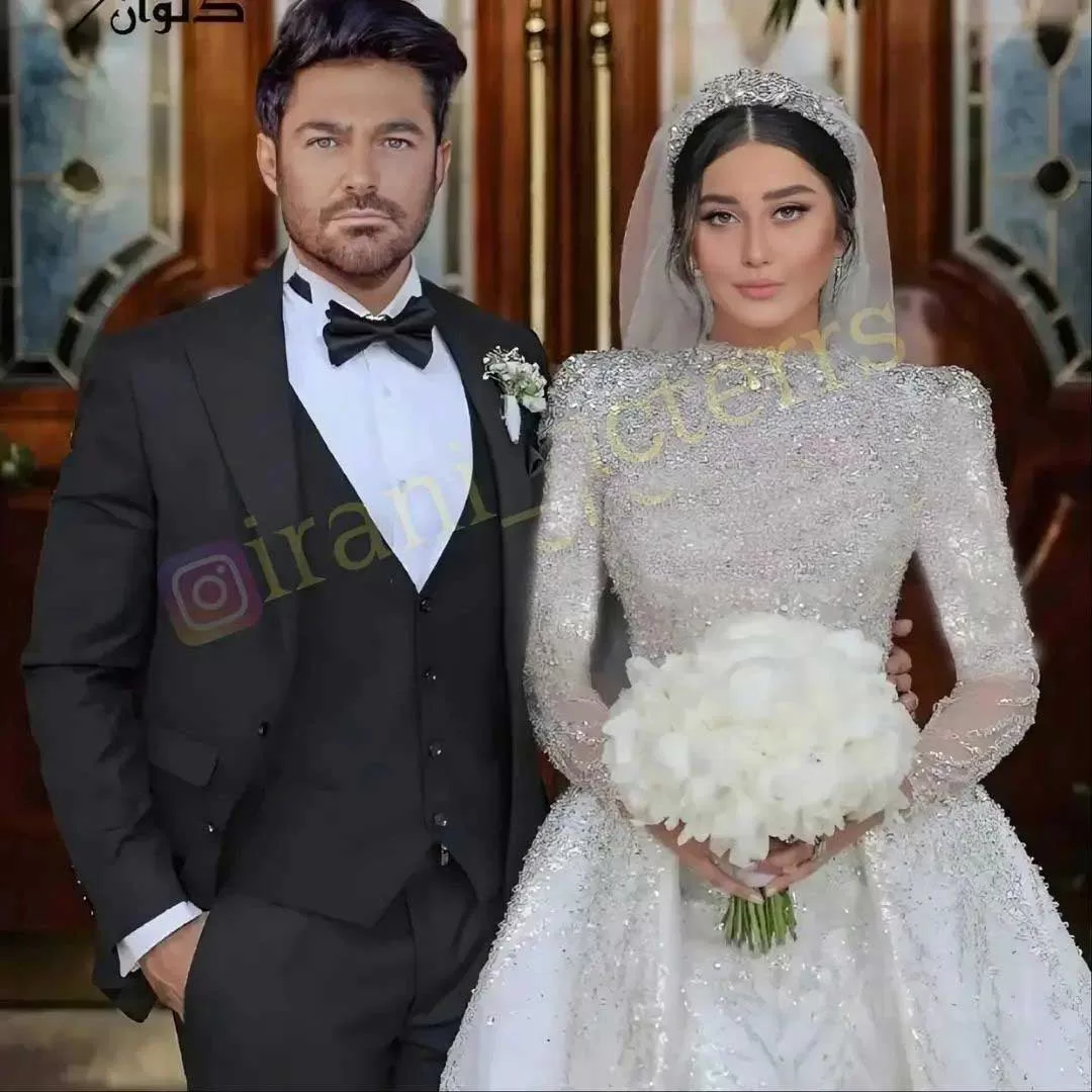 تازه ترین عکس از عروسی گلزار و همسرش آیسان
