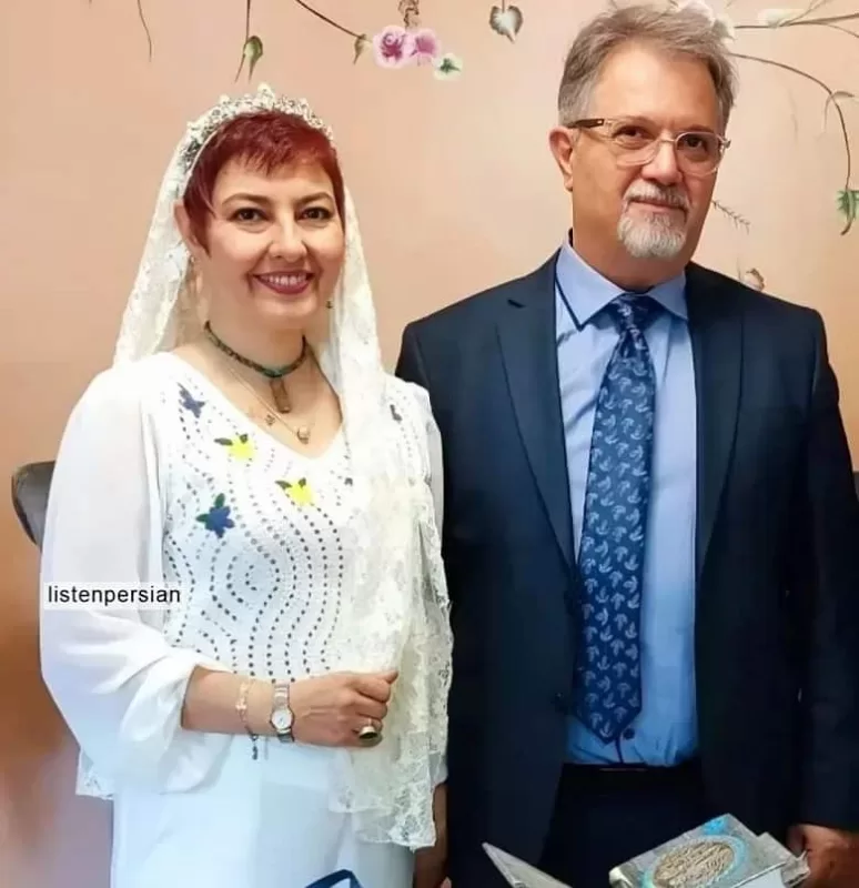 آناهیتا همتی تازه عروس لباس عروس شیک و سرسنگینی پوشید.