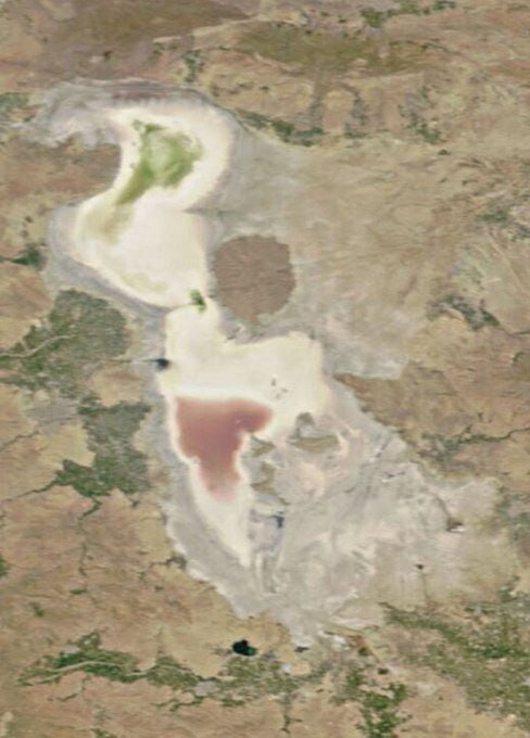تصویر تلخی که ناسا از دریاچه ارومیه منتشر کرد