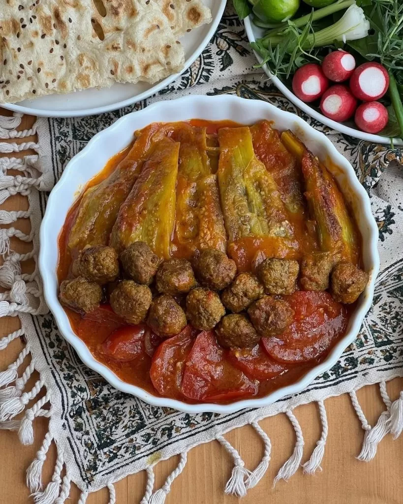 مشت بادمجان اصیل شیرازی با طعمی بی نظیر!