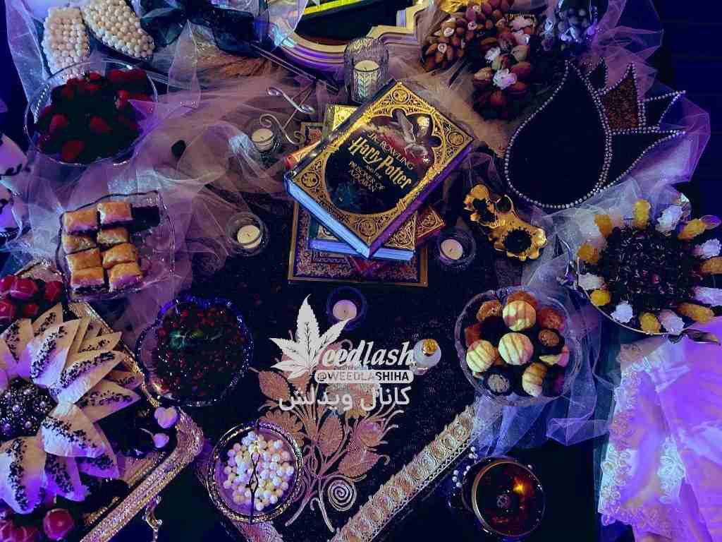 عکس بحث‌برانگیز از سفره عقد یک زوج ایرانی