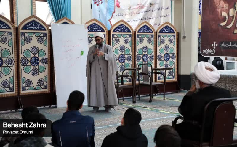 آموزش غسالی به دانشجویان در غسالخانه بهشت زهرا