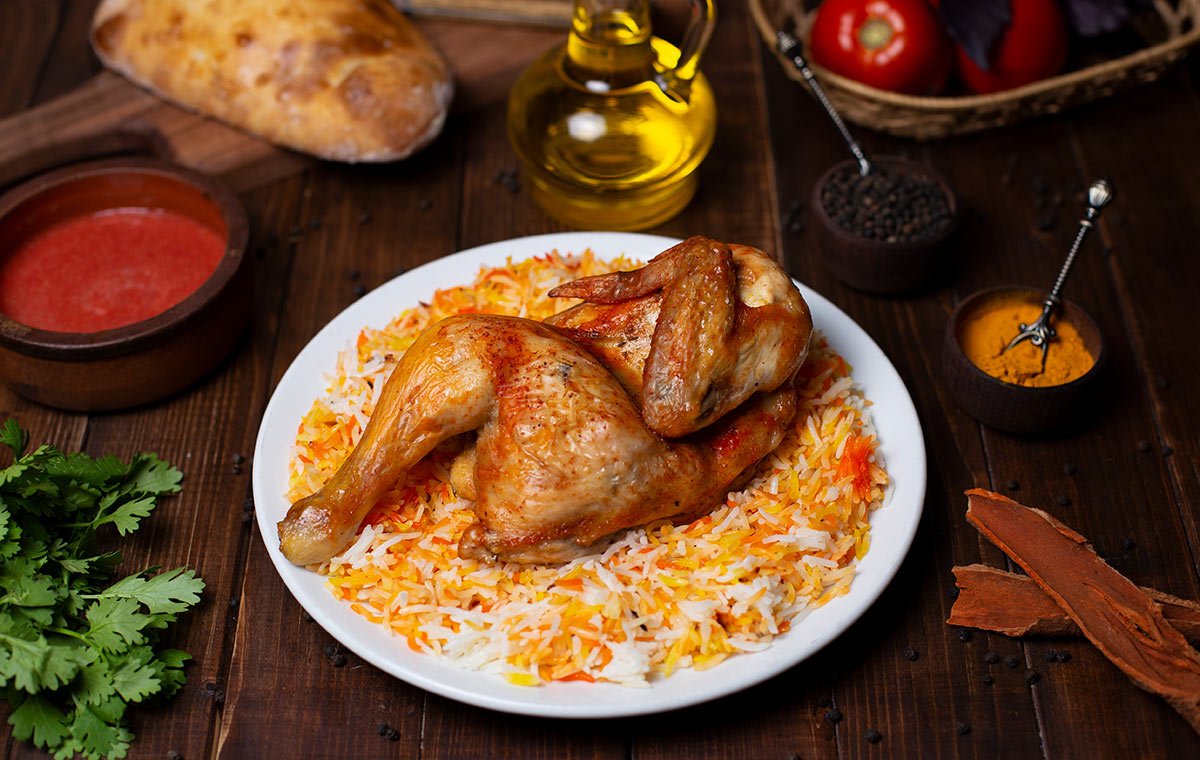 پلوی مرغ