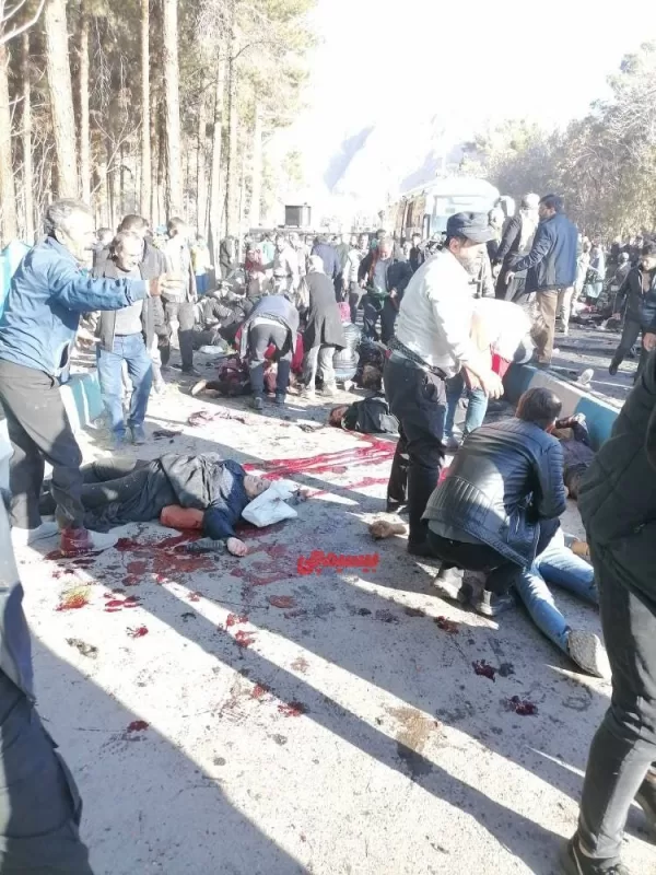 دلخراش‌ترین تصویر از حادثه تروریستی کرمان 