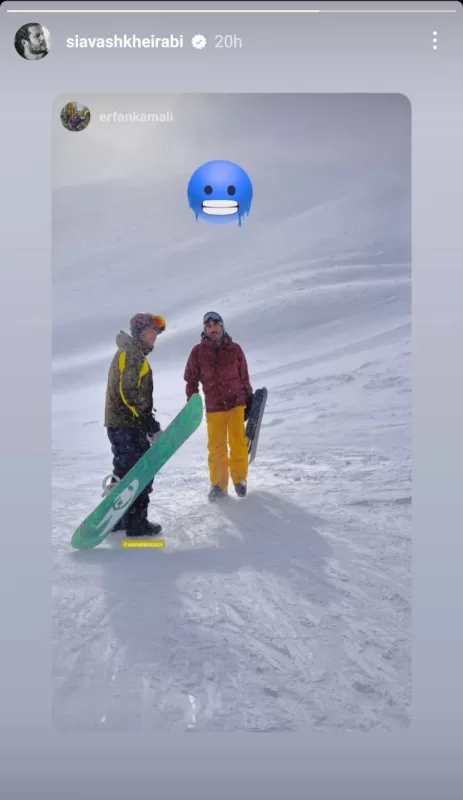 عکسی از تفریح لاکچری بازیگر سریال دلنوازان 