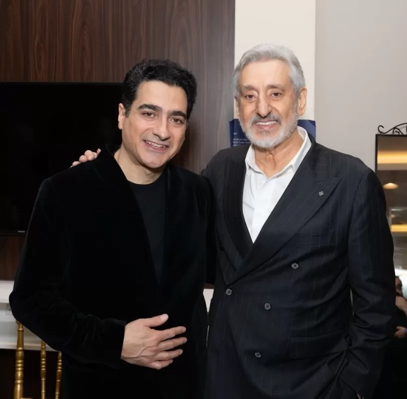 ابی به دیدار همایون شجریان رفت